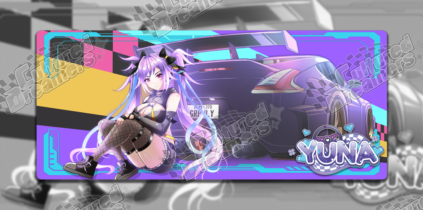 Yuna & Grape Jelly Desk Mat (Pre-Order)