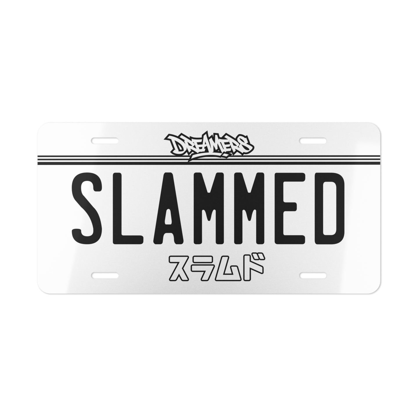 Slammed Vanity Plate