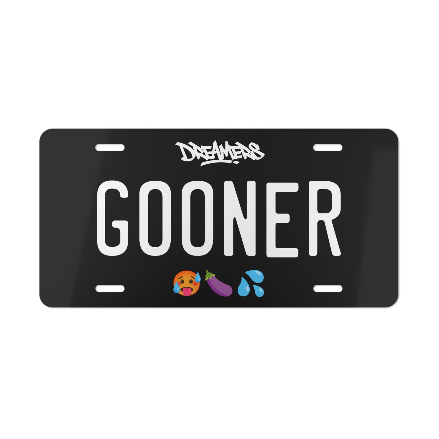 Gooner Vanity Plate