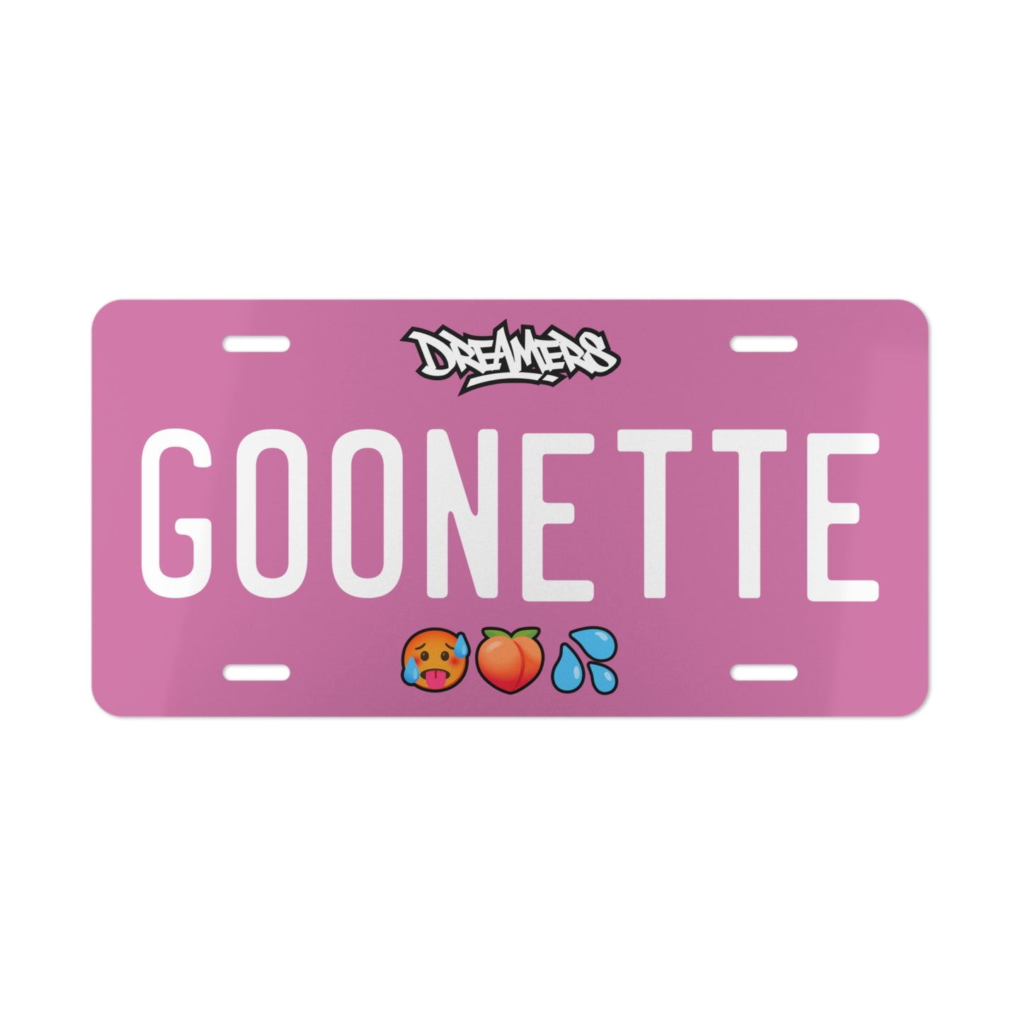 Goonette Vanity Plate