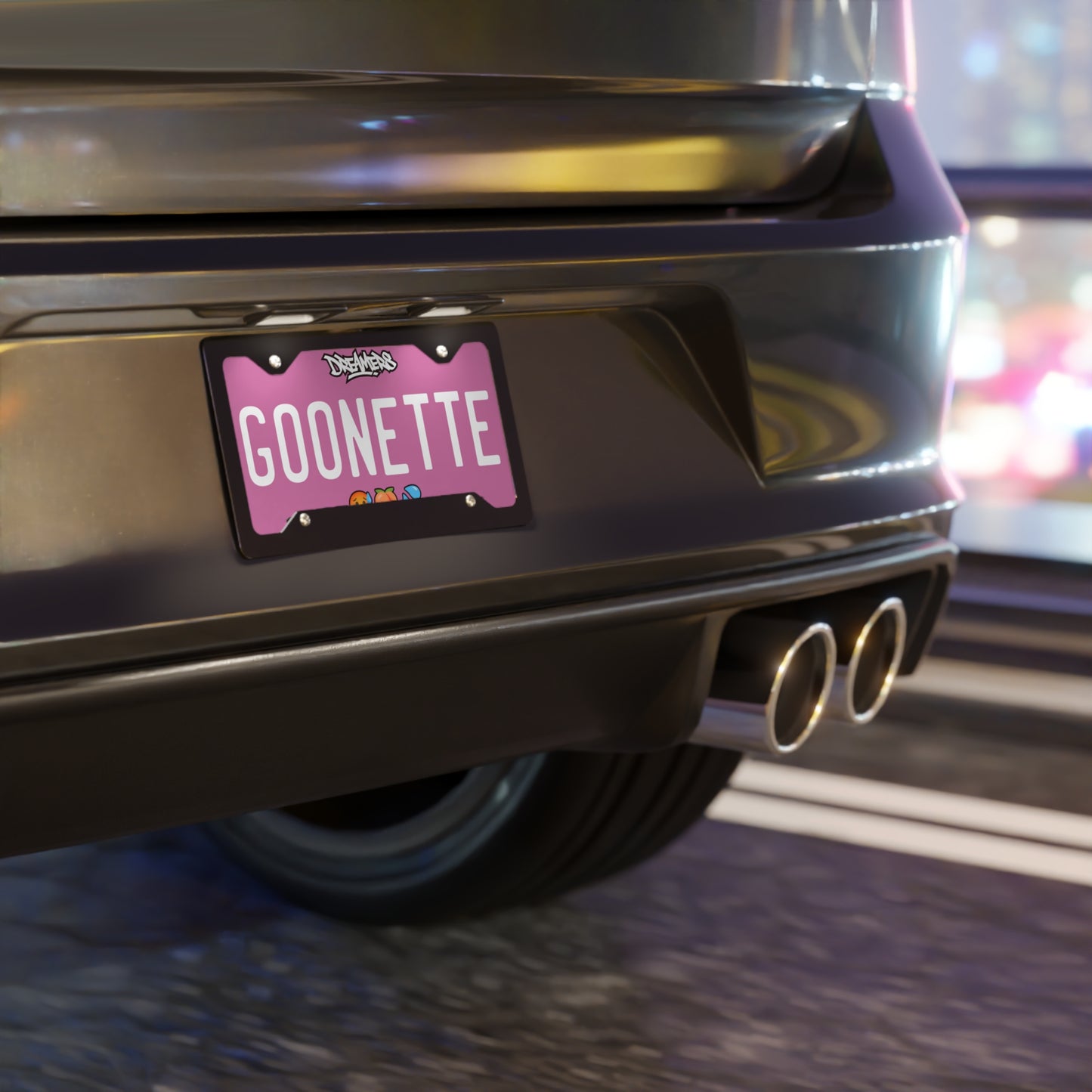 Goonette Vanity Plate